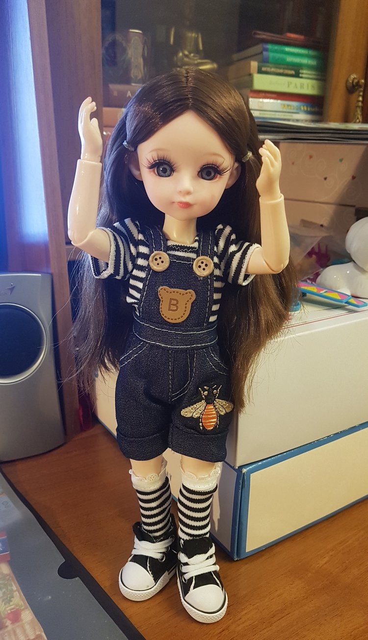 Майя и ёлочка №2 — Куклы с Алиэкспресс (Aliexpress): Китайские шарнирные (фото 2)