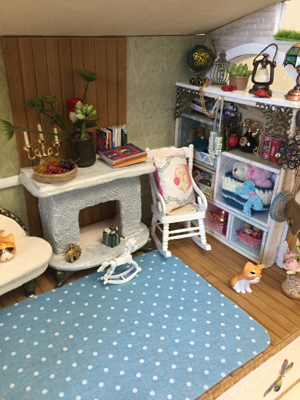 Дом швеи-вязальщицы — Румбоксы и кукольные интерьеры: фото