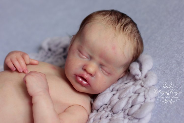 Моя крохотуля Инди. Кукла реборн Олеси Венгер