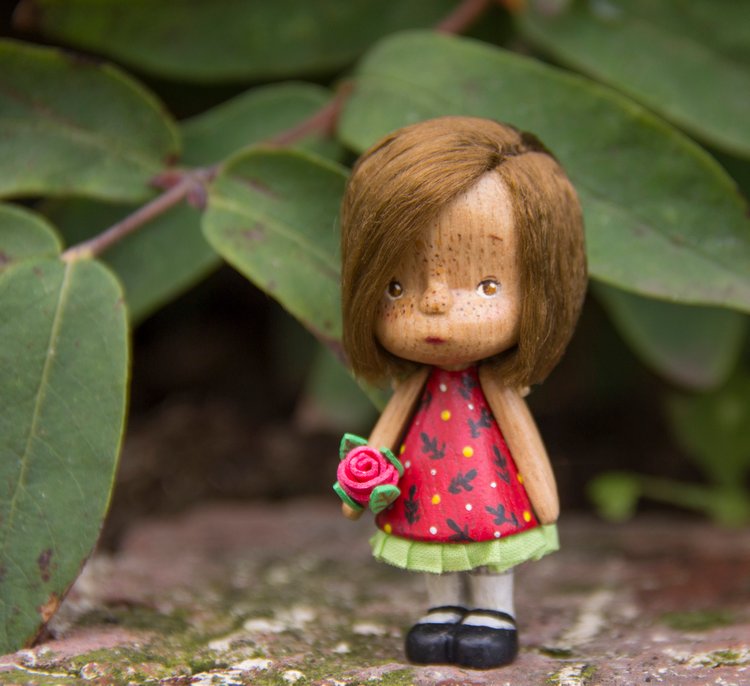 Все любят Рози. Маленькая каштановая девочка 6,5 см (фото 2)