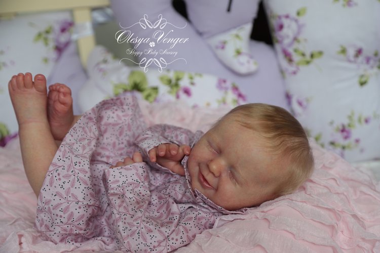 Мой милый ангел Агнес от Юлии Хома. Кукла реборн Олеси Венгер