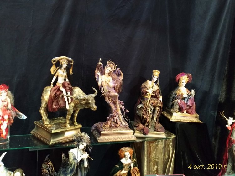 XV Международный Салон Авторских кукол на Тишинке моими глазами. Часть III, завершающая