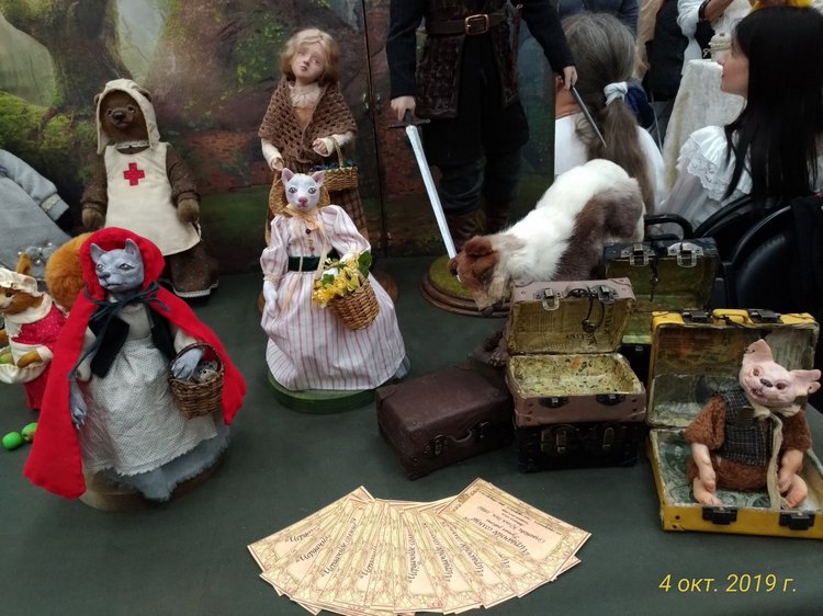 XV Международный Салон Авторских кукол на Тишинке моими глазами. Часть II