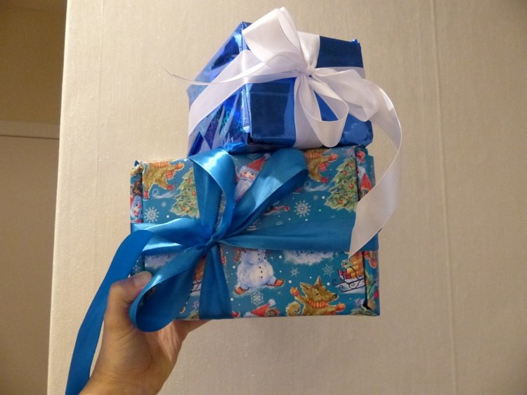 Новогодняя упаковка, провожаем в путь зверяток. Разные фотографии