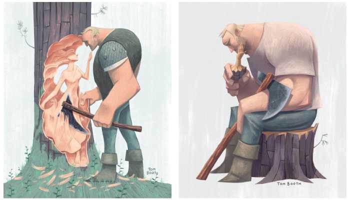 Сентиментальная история о дровосеке и его любимой (фото 2)