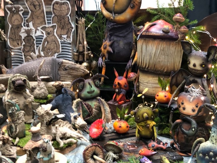 "Искусство куклы" 2019 - приглашаю прогуляться по выставке... ч.6 - завершающая