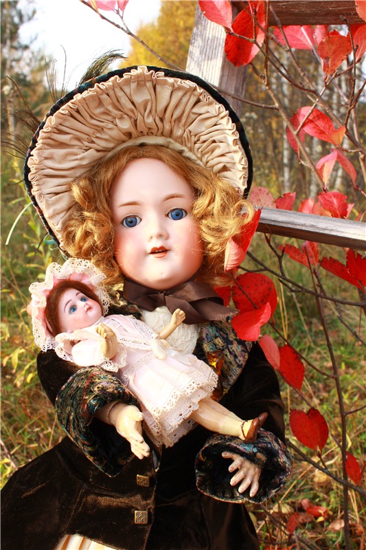 Кейт - Девочка Осень — Антикварные куклы Armand Marseille (AM): молд 390