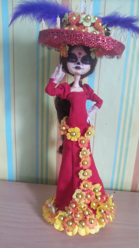 Мой первый ООАК по мотивам мультика " Книга жизни" (фото 3)