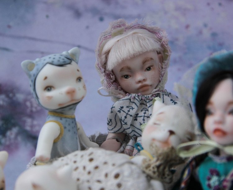 Семейный портрет — Авторские шарнирные куклы своими руками: лепка