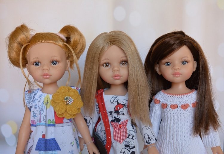 Испанские куклы (моя небольшая коллекция Paola Reina) часть 6 новенькие