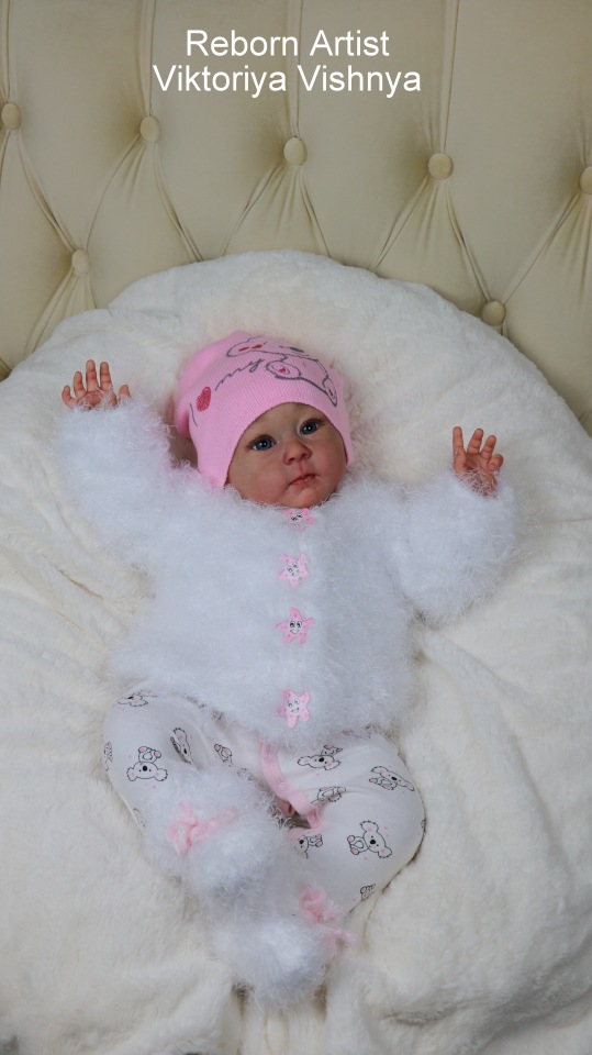 Хаксли... куколка реборн Виктории Вишни