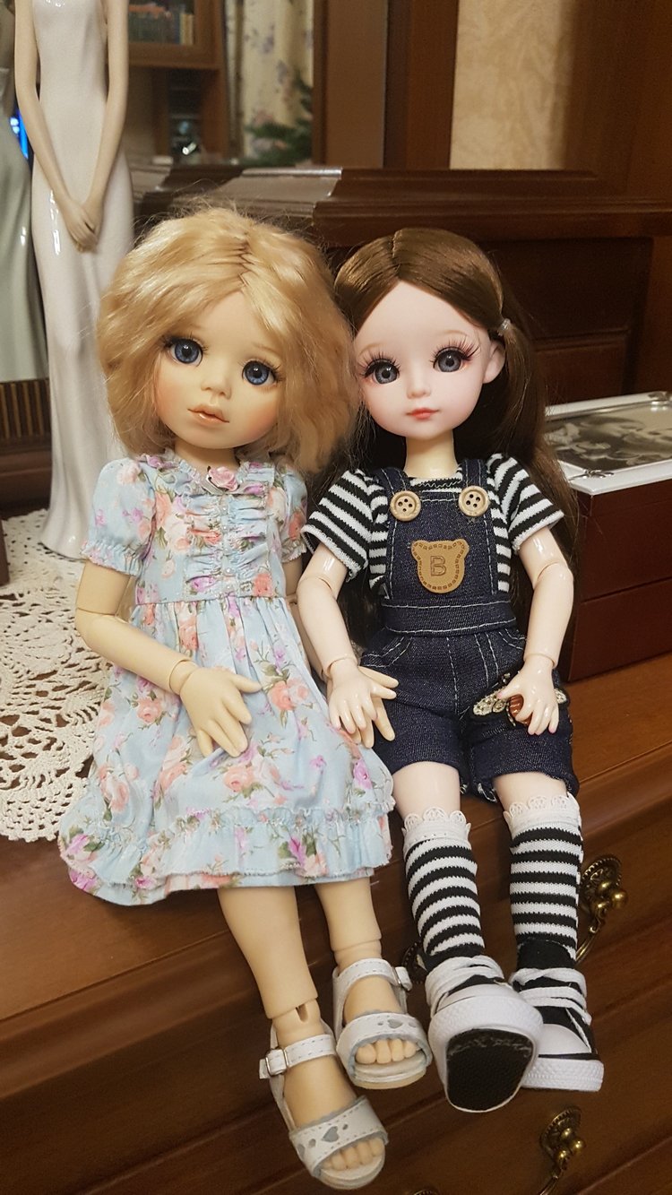 Майя и ёлочка №2 — Куклы с Алиэкспресс (Aliexpress): Китайские шарнирные