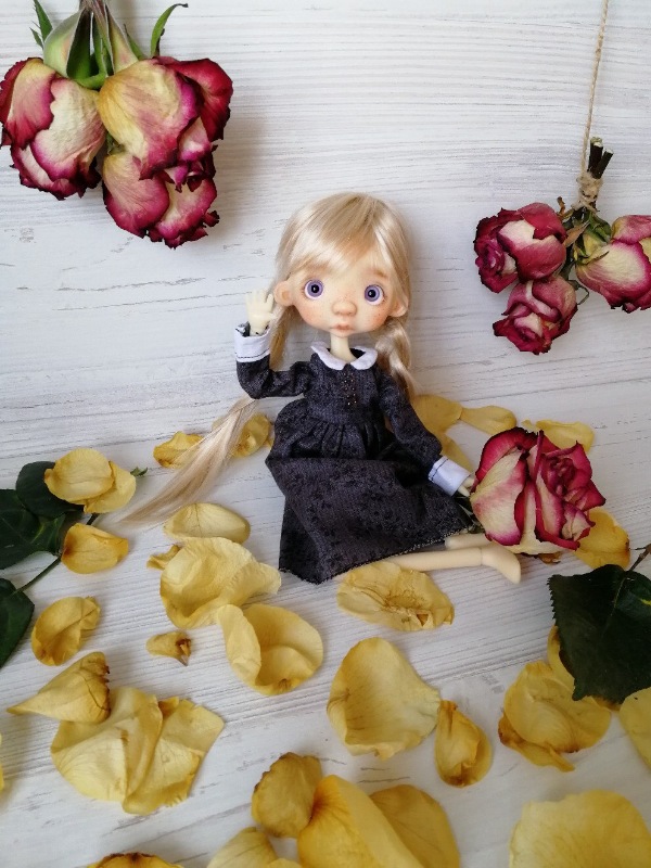 Анако, Анюта, Нюра, Нюся — Куклы Dododolls (Дододоллс): шарнирные БЖД (Tiny BJD) (фото 6)