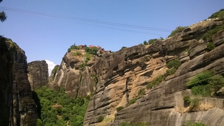 Экскурсия с Маргошей на Метеоры (материковая Греция) часть вторая