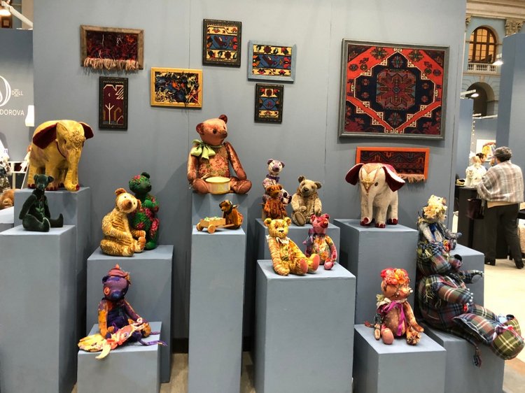 Искусство куклы. Гостиный двор декабрь 2018 - мой фотоотчет
