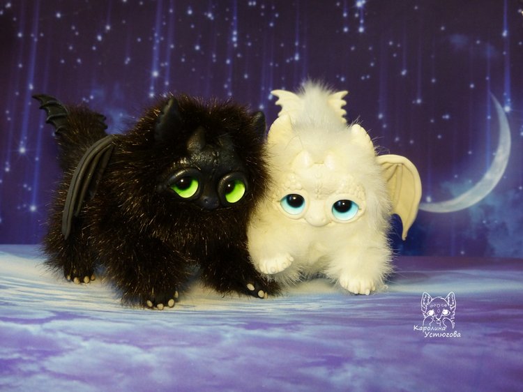 Драконы Дневная и Ночная Фурии (фото 4)