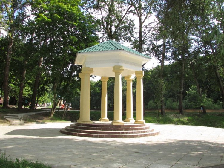 Малышня на прогулке в Бирюлёвском дендропарке