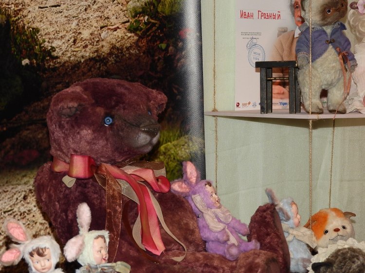 XV Международный осенний салон авторских кукол на Тишинке с 4 по 6 октября 2019 года в Москве - часть 4