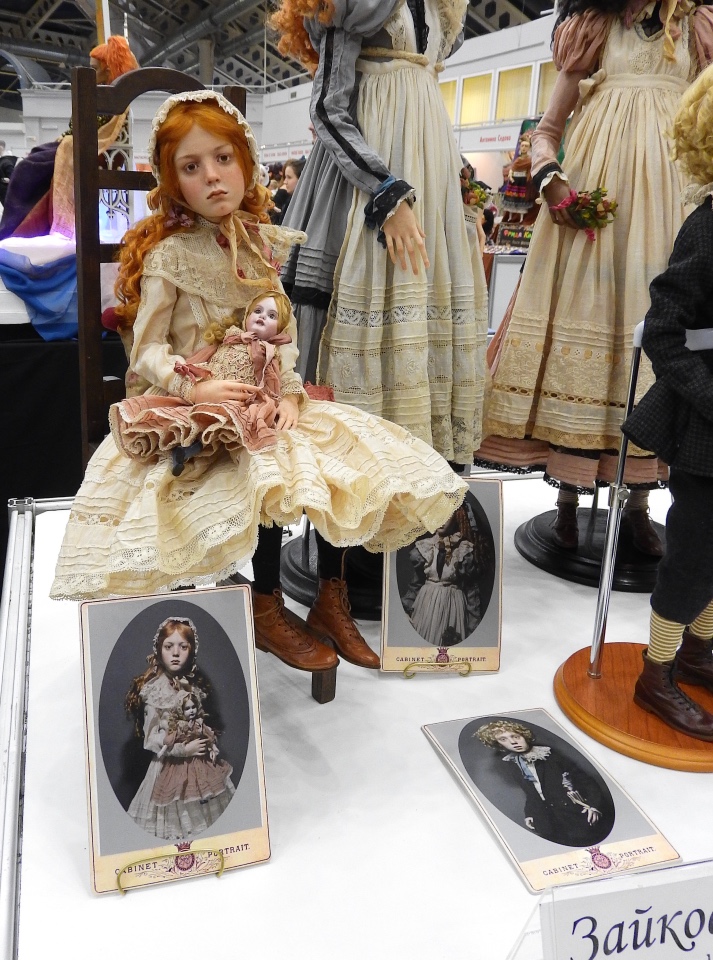 XV Международный осенний салон авторских кукол на Тишинке с 4 по 6 октября 2019 года в Москве - часть 1