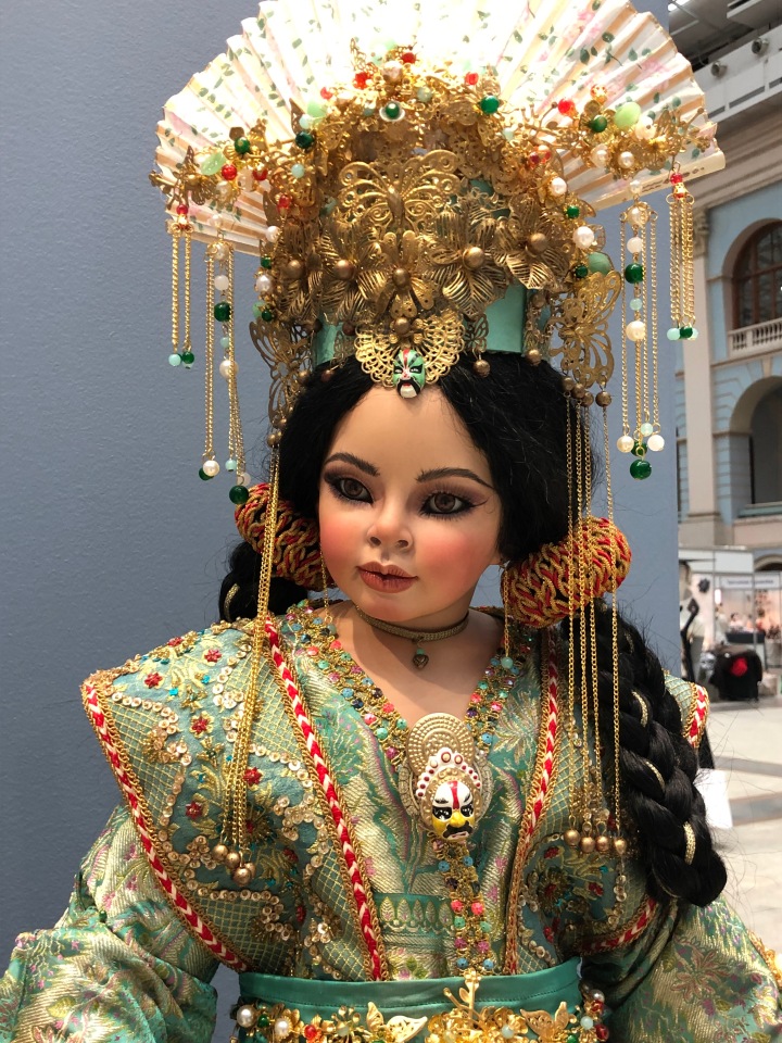 "Искусство куклы" 2019 - приглашаю прогуляться по выставке... ч.1