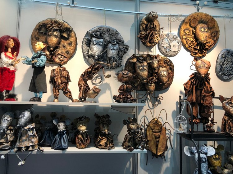 "Искусство куклы" 2019 - приглашаю прогуляться по выставке... ч.5