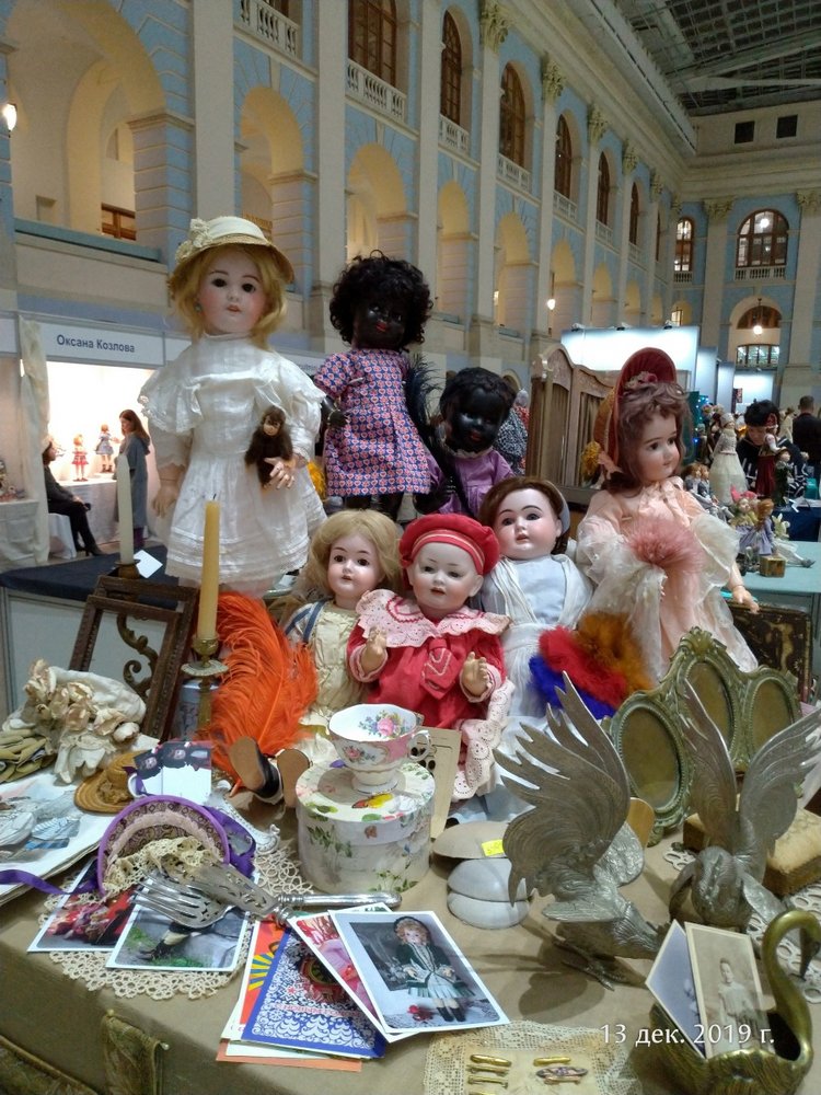 X Международная выставка "Искусство куклы" в Гостином дворе. Часть 2