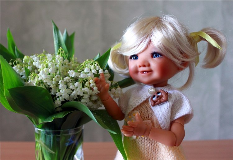 Ландыши в Январе — Куклы Meadow dolls (Медовушки): BJD (БЖД) (фото 10)