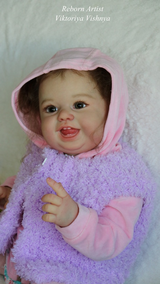 Малышка Хулиганка... куколка реборн Виктории Вишни