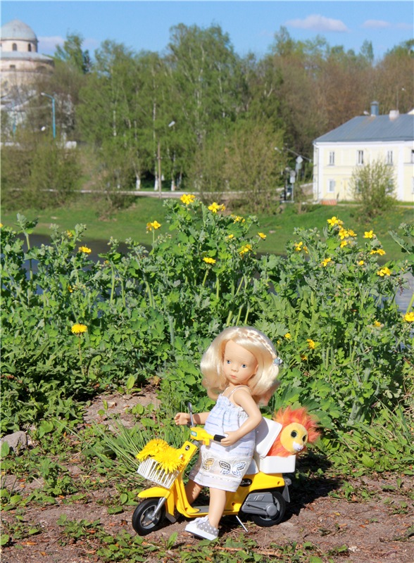 Одуванчиковая нежность, прогулка по Торжку