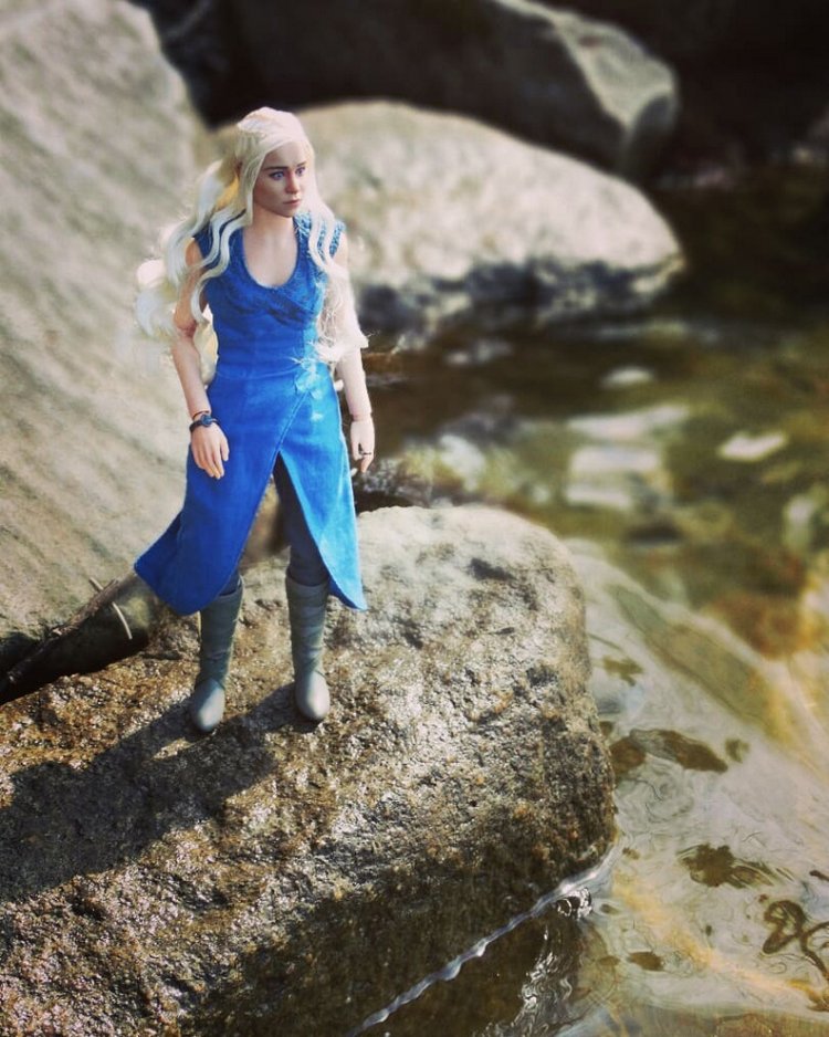 Ещё немного Дейнерис. Экшен-кукла Daenerys от ThreeZero