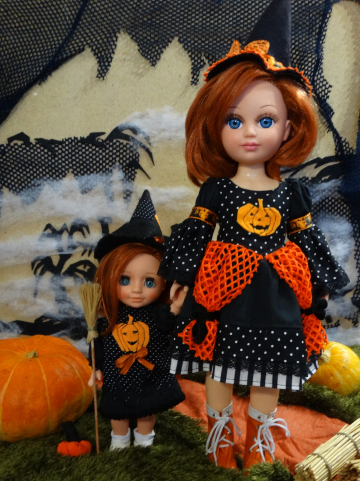 Хеллоуин и Веснянки — Российские куклы Весна (фото 7)