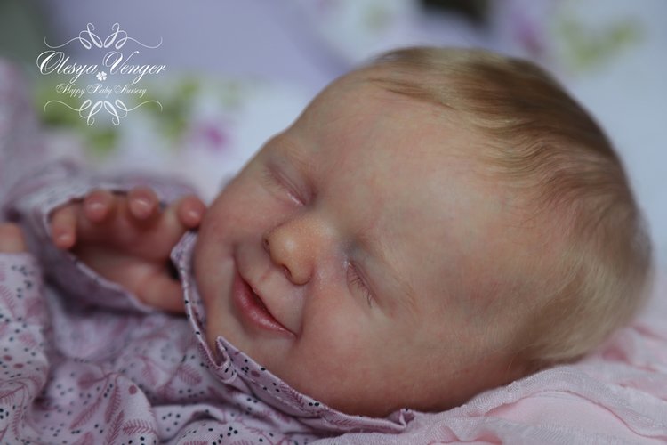 Мой милый ангел Агнес от Юлии Хома. Кукла реборн Олеси Венгер