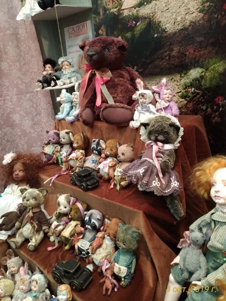 XV Международный Салон Авторских кукол на Тишинке моими глазами. Часть I