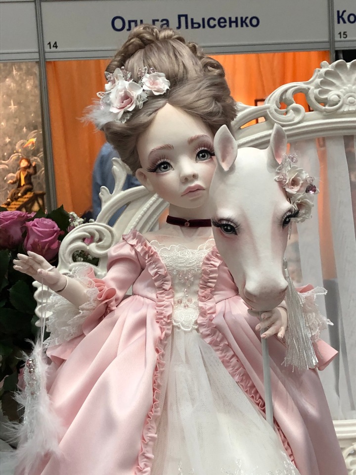 "Искусство куклы" 2019 - приглашаю прогуляться по выставке... ч.6 - завершающая