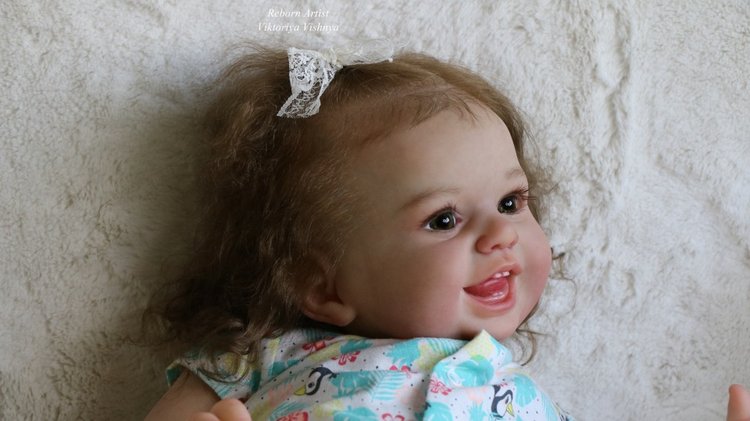 Малышка Хулиганка... куколка реборн Виктории Вишни