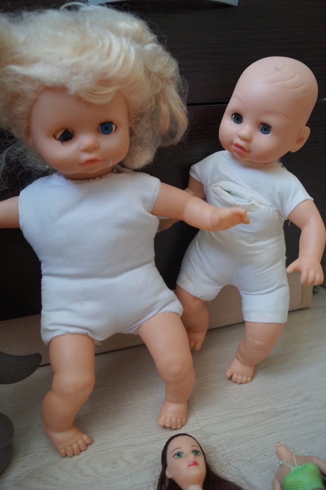 Три посылки новых будущих пациентов кукольной лечебницы