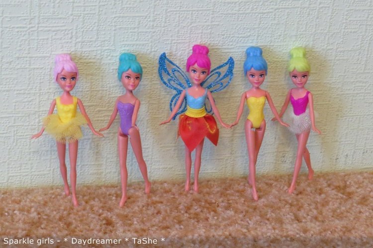 Сверкающее очарование маленьких фей