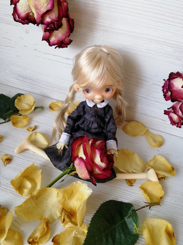 Анако, Анюта, Нюра, Нюся — Куклы Dododolls (Дододоллс): шарнирные БЖД (Tiny BJD) (фото 4)