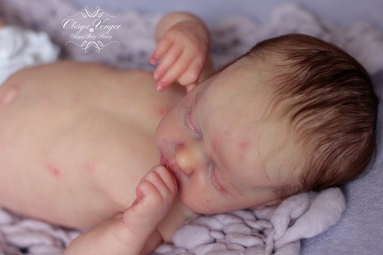 Моя крохотуля Инди. Кукла реборн Олеси Венгер (фото 3)