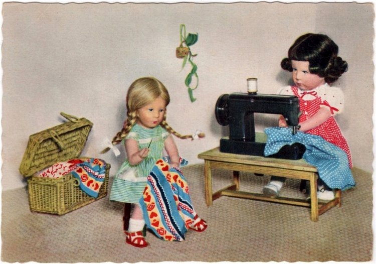 Катрин. Katrin, Stoffpuppe Doll, Kathe Kruse (фото 3)