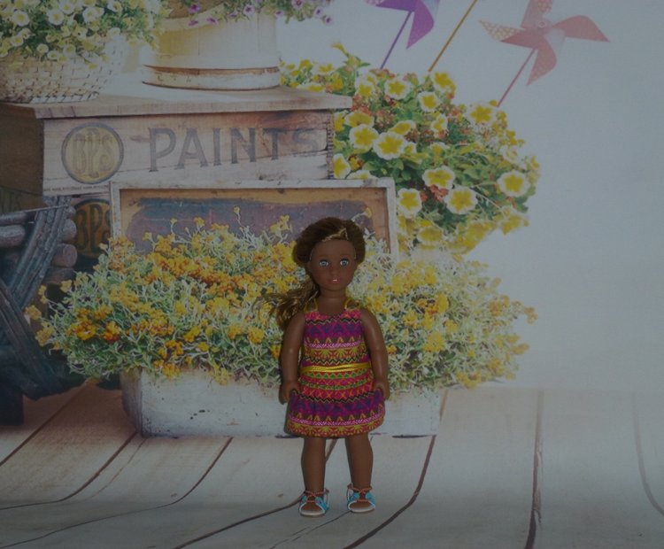 Моя прелестная куколка Лея от American Girl mini