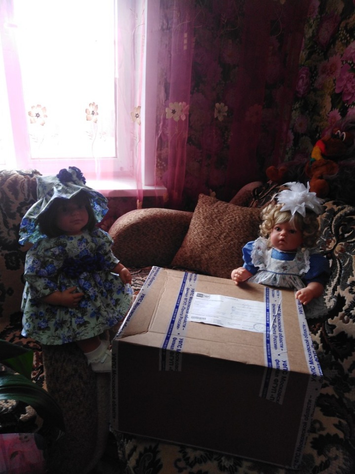 Сегодня встретили новенькую Лизоньку