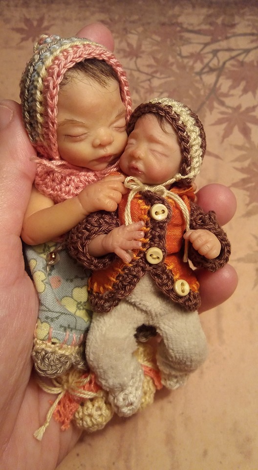 Авторские куклы OOAK из полимерной глины от Tanya Tkacik - часть 2