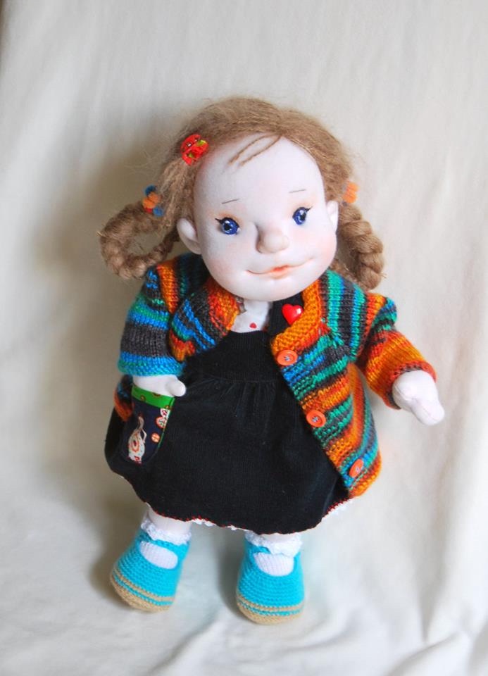 Небольшой обзор Авторских кукол Unique doll