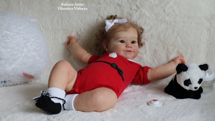 Моя Мэдди... Куколка реборн Виктории Вишни