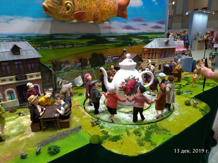 X Международная выставка "Искусство куклы" в Гостином дворе. Часть 3, заключительная