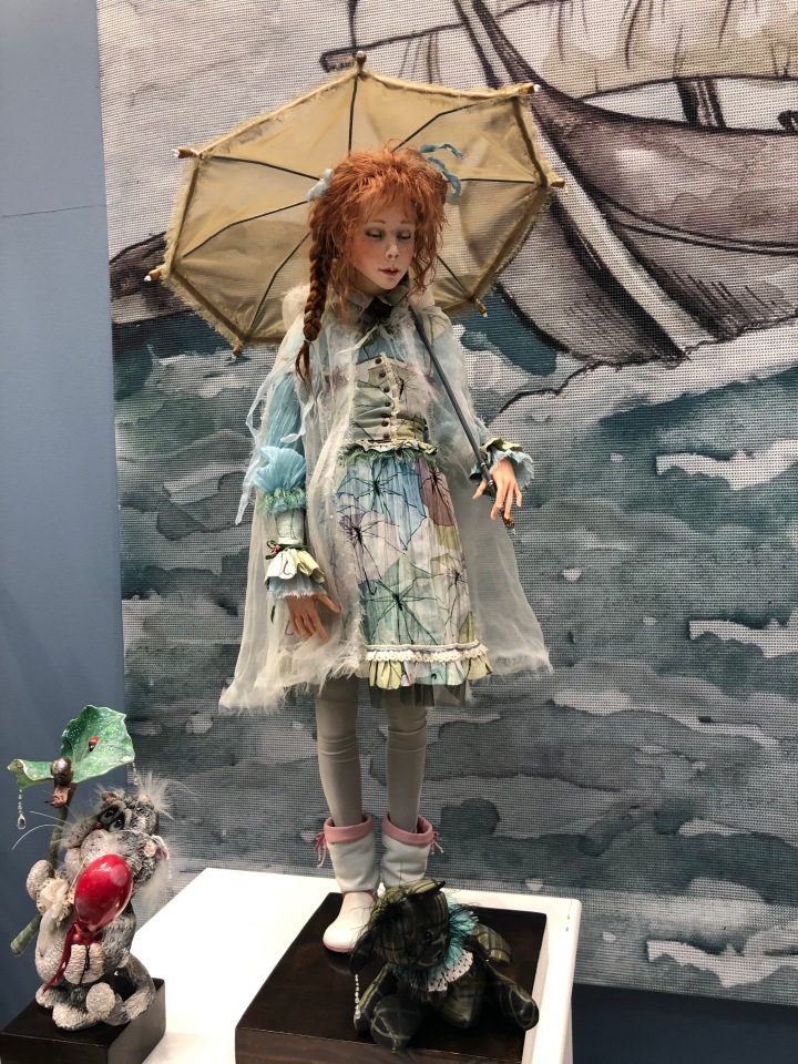 "Искусство куклы" 2019 - приглашаю прогуляться по выставке... ч.1