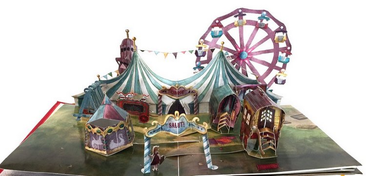 "Circus Zingaro" Pop-up Book