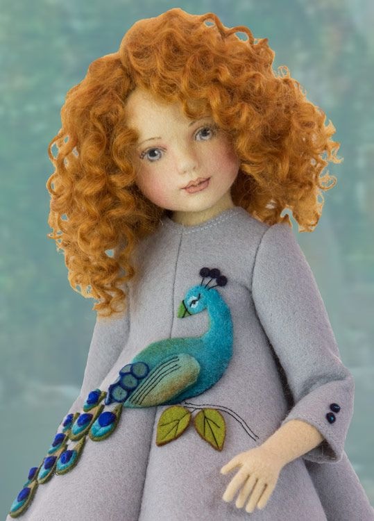 Невероятные куклы из фетра... Бренд "Maggie Made Dolls..." ☝️