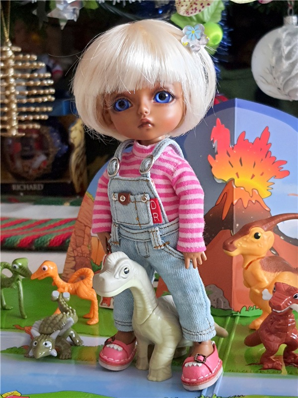 Динозаврики | Бэйбики Динозаврики — Куклы Meadow dolls (Медовушки): BJD (БЖД) (фото 4)